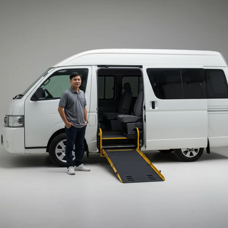 รถตู้วีลแชร์ให้เช่า เลือกอย่างไรให้คุ้มค่า สบายใจทุกการเดินทาง